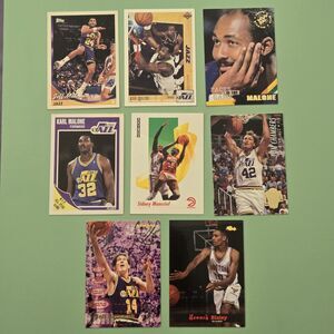 1994 Fleer Ultra NBA Utah Jazz Lot 8 Cards Malone Hornacek Chambers Basketball